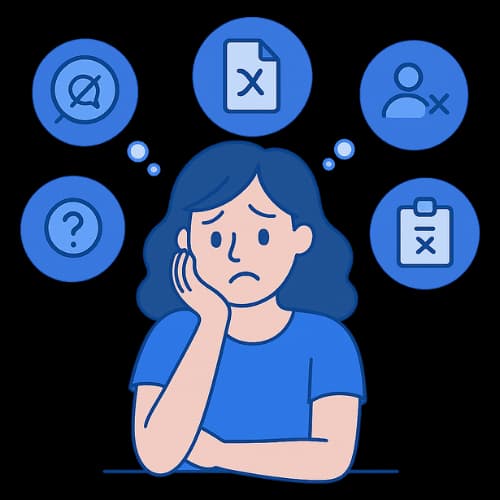 Nutricionista frustrada com problemas no acompanhamento